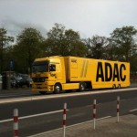 Anfahrt des Trucks zum 24h-Rennen Anfahrt des Trucks zum 24h-Rennen