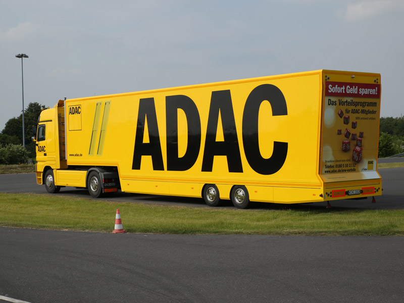 ADAC Event-Truck Werbefläche