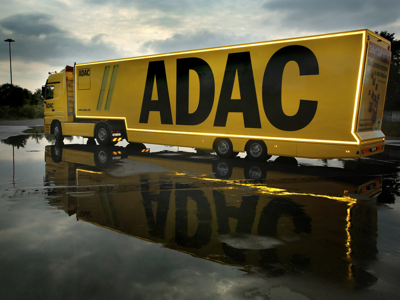 ADAC Event-Truck HDR Gewitterwolken