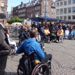 Siegerehrung der Handbiker vor dem ADAC Truck Siegerehrung der Handbiker vor dem ADAC Truck